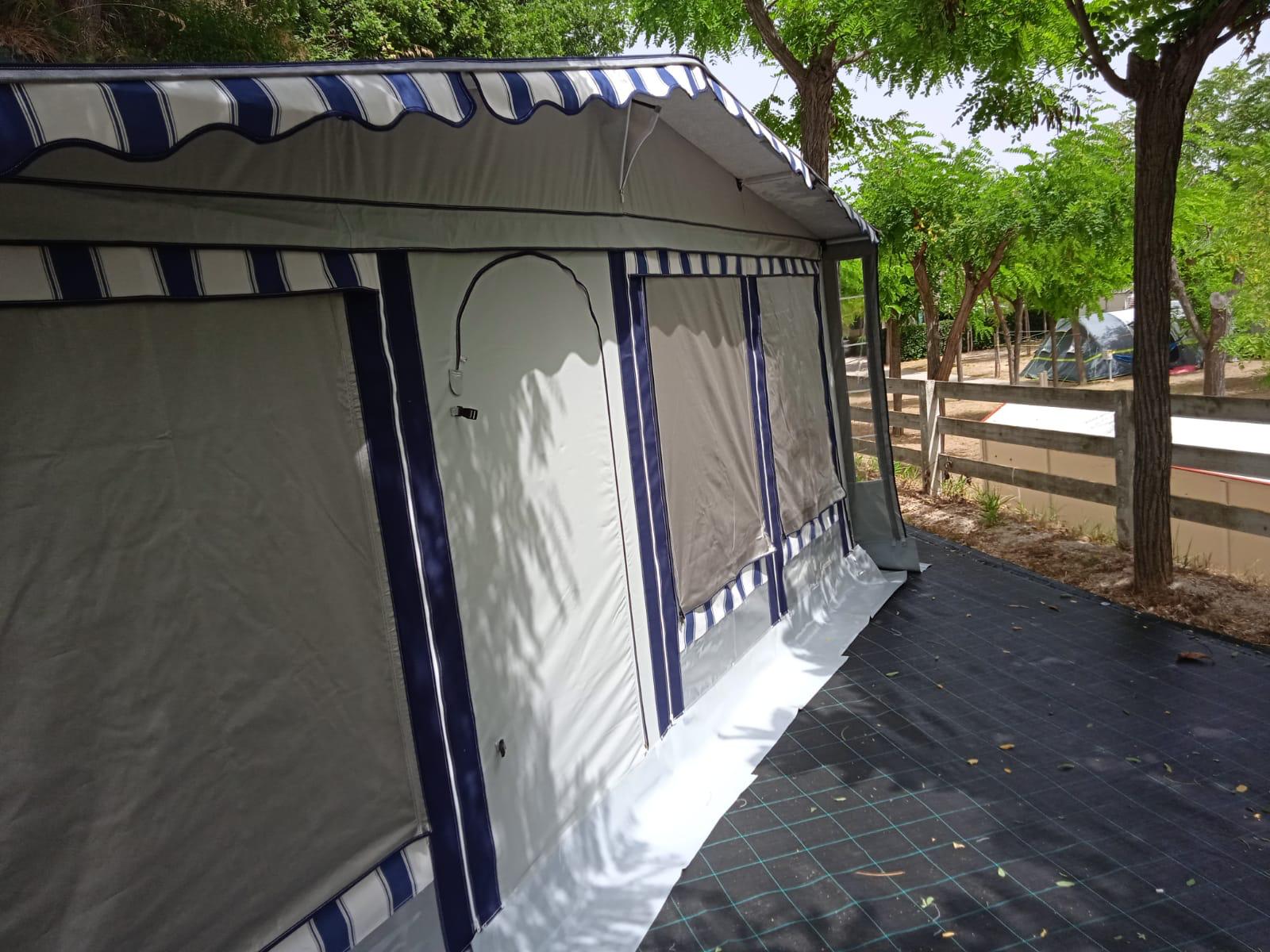 Mikitex Vorzelt Asia Plus blú notte