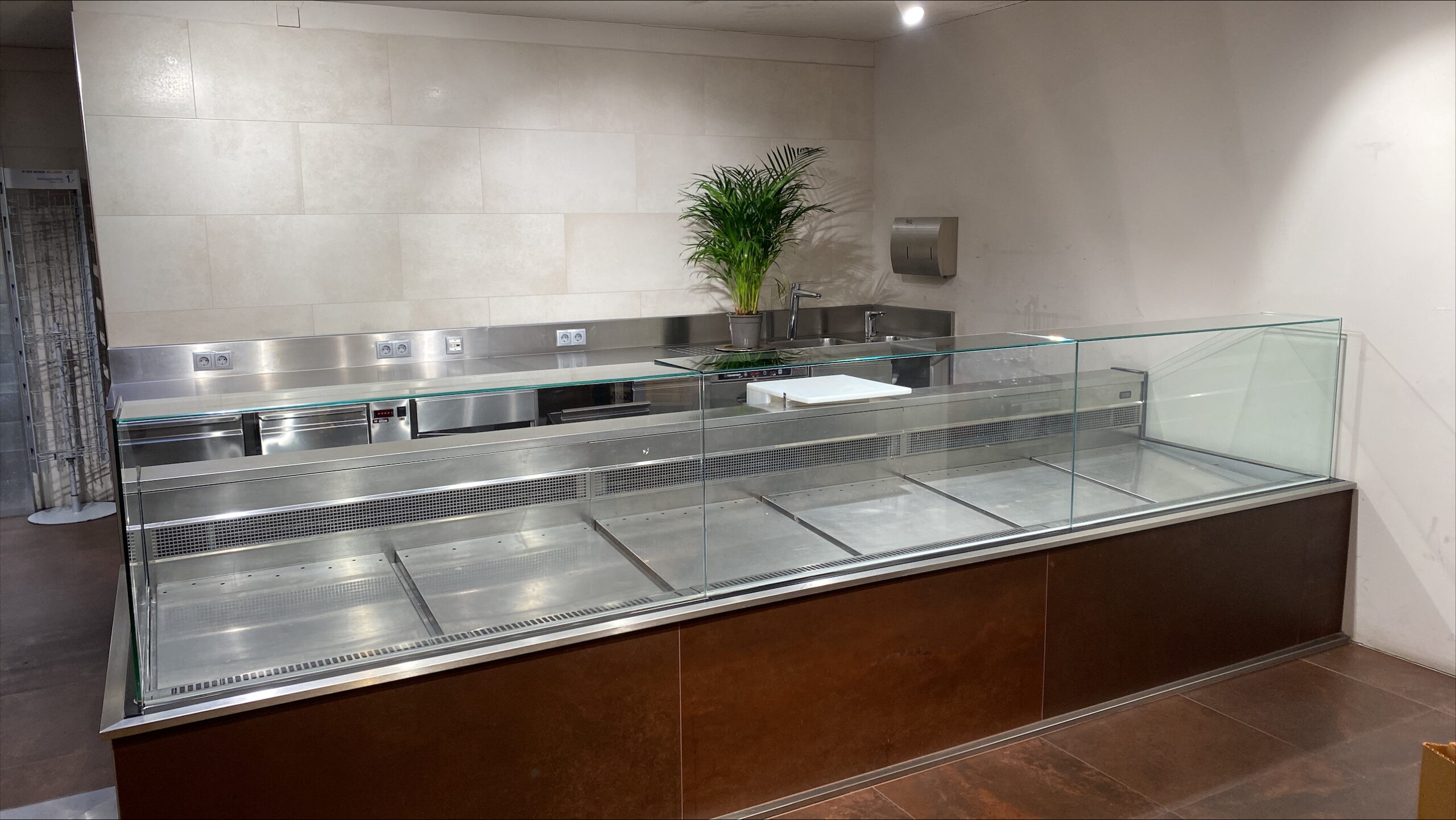 gekühlte Verkaufsvitrine