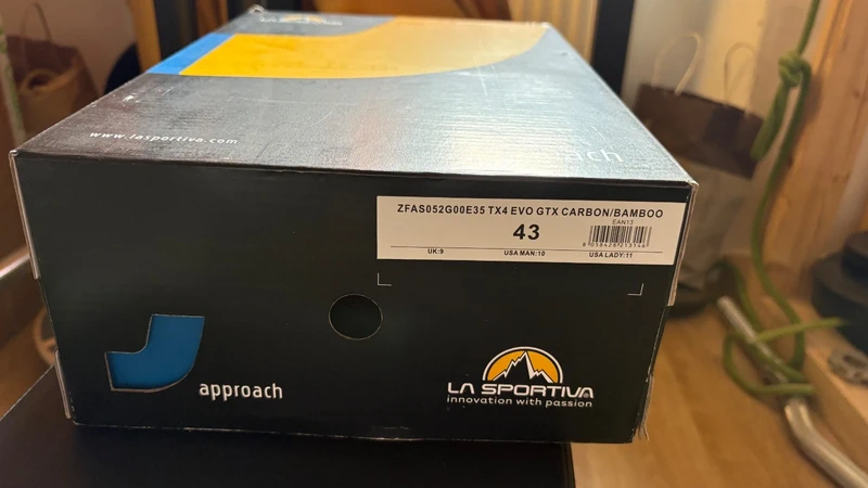 Neue Zustiegsschuhe La Sportiva Größe 43