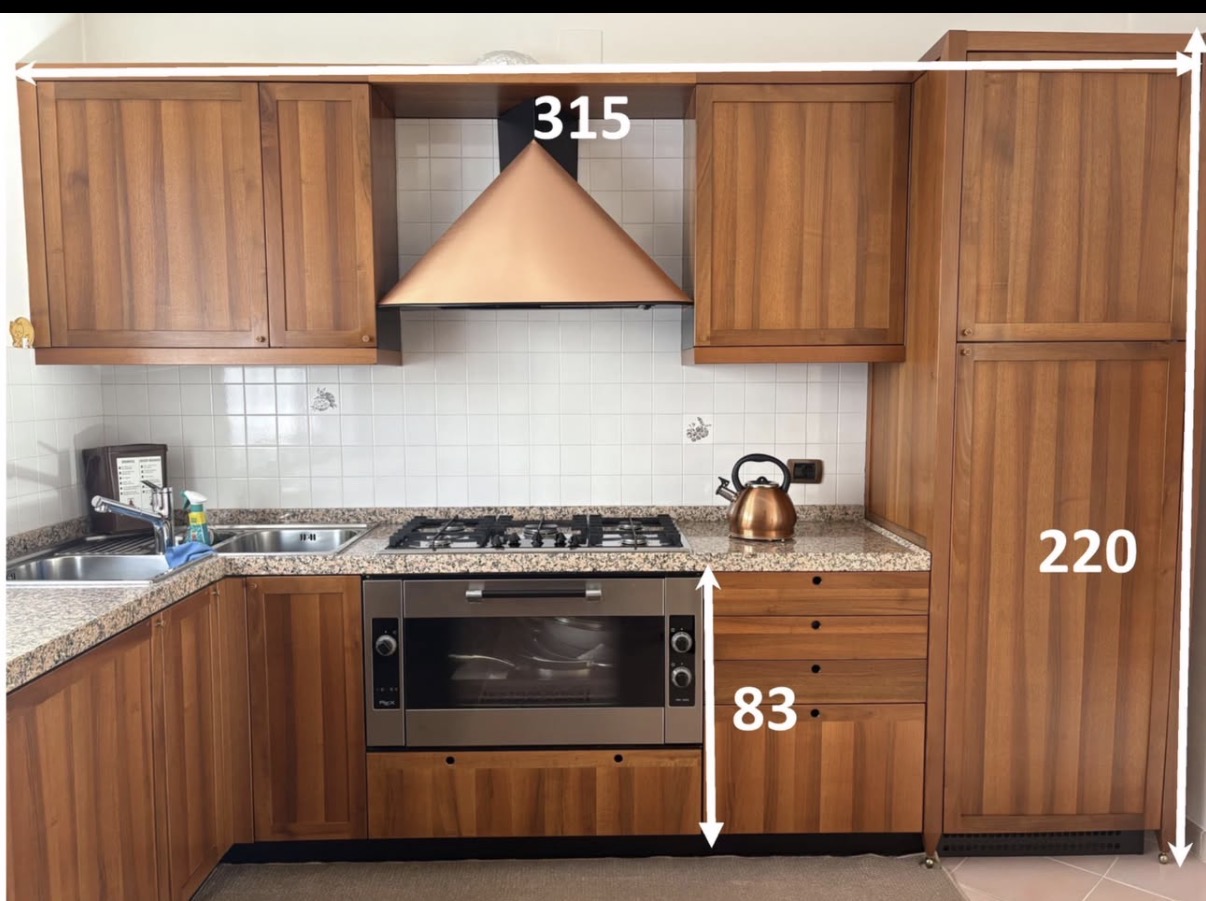 Küche in Massivholz