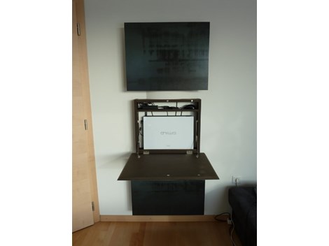 Designer-Schreibtisch – platzsparend und genial