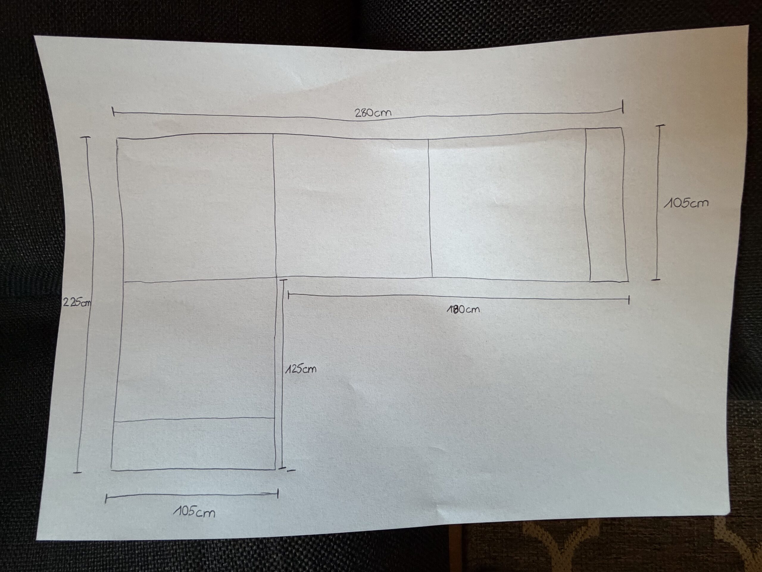 Großes Ecksofa in Anthrazit / Grande divano ad angolo color antracite