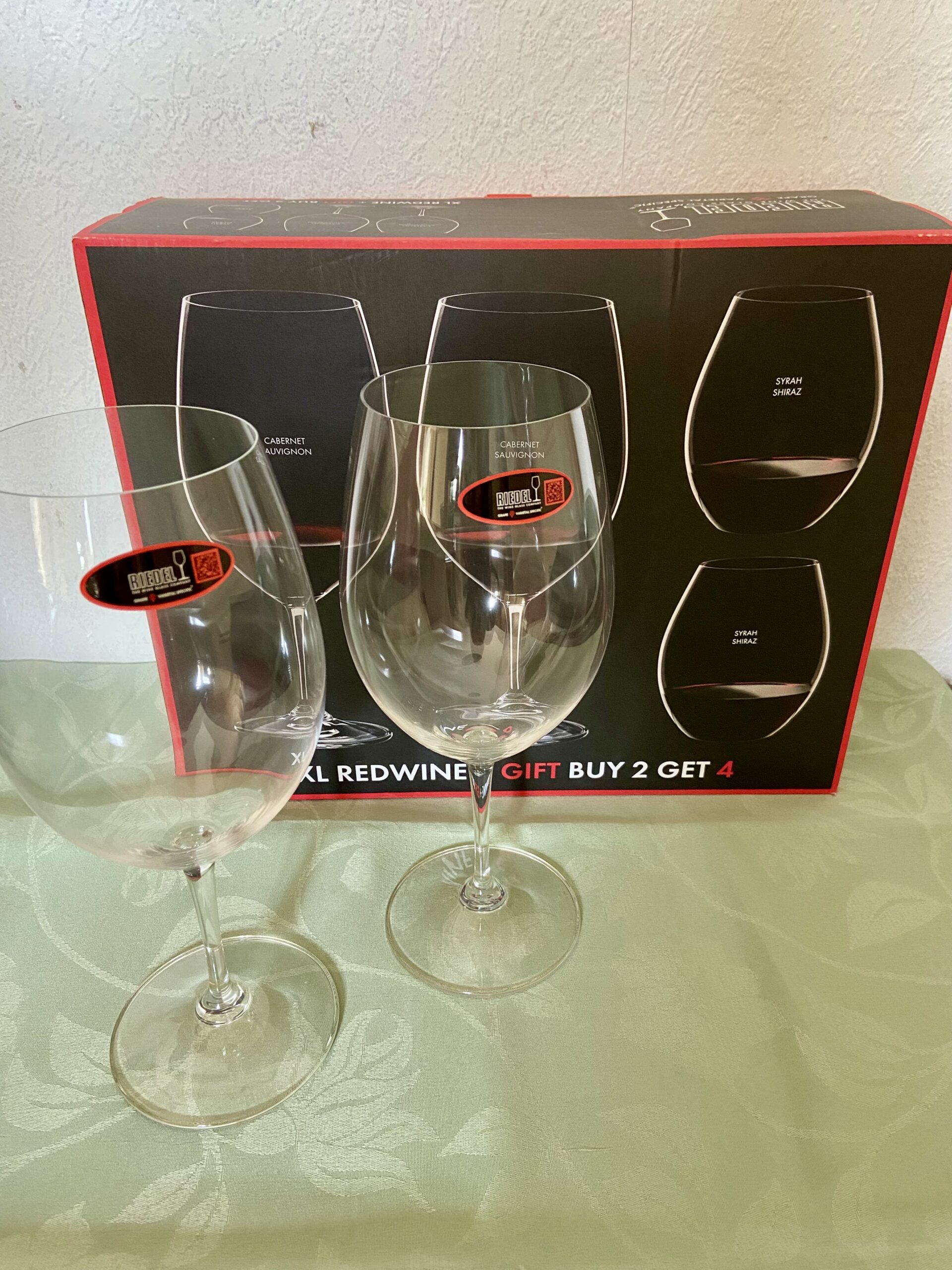 Riedel Wein u Wassergläser