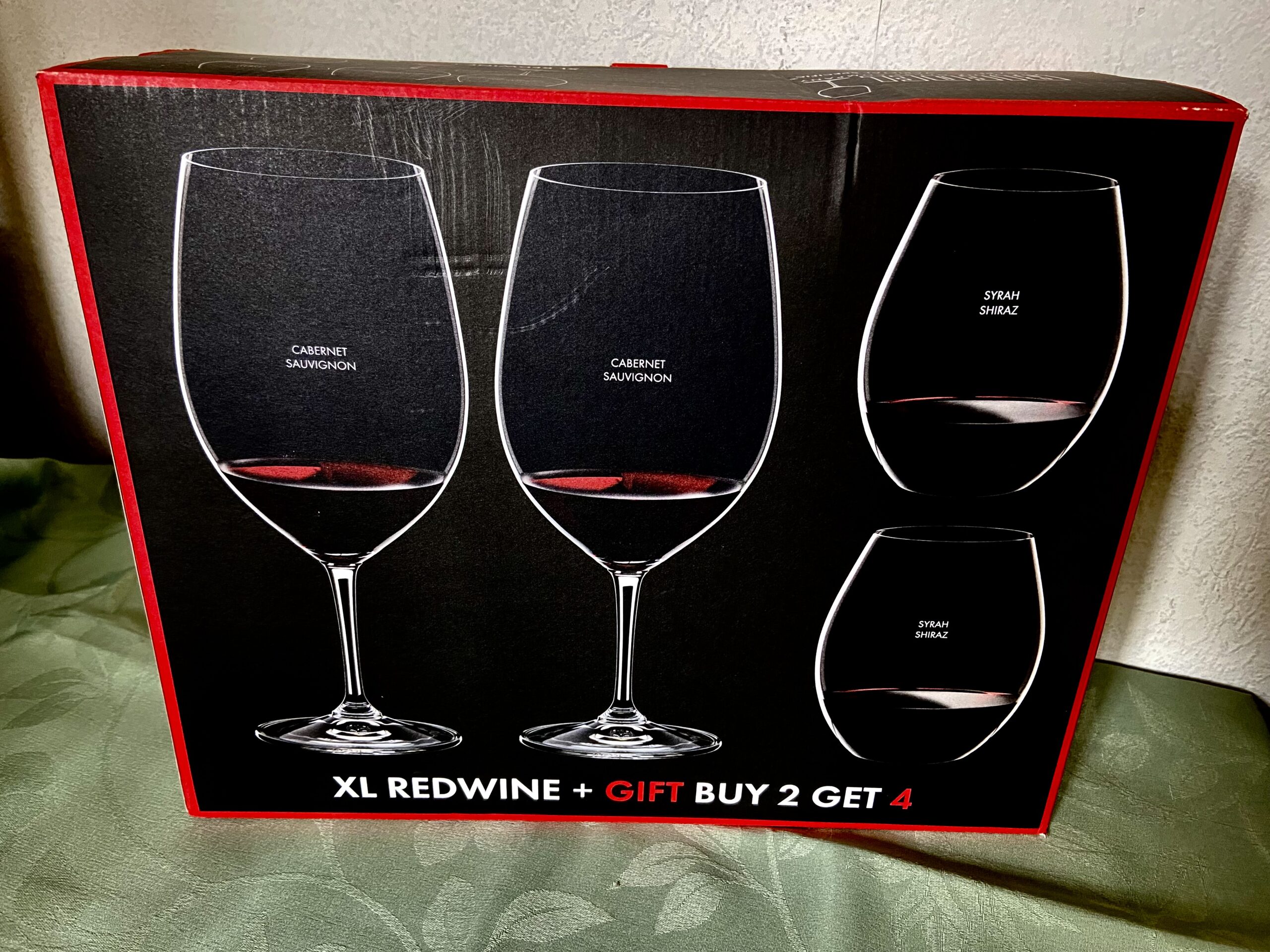 Riedel Wein u Wassergläser