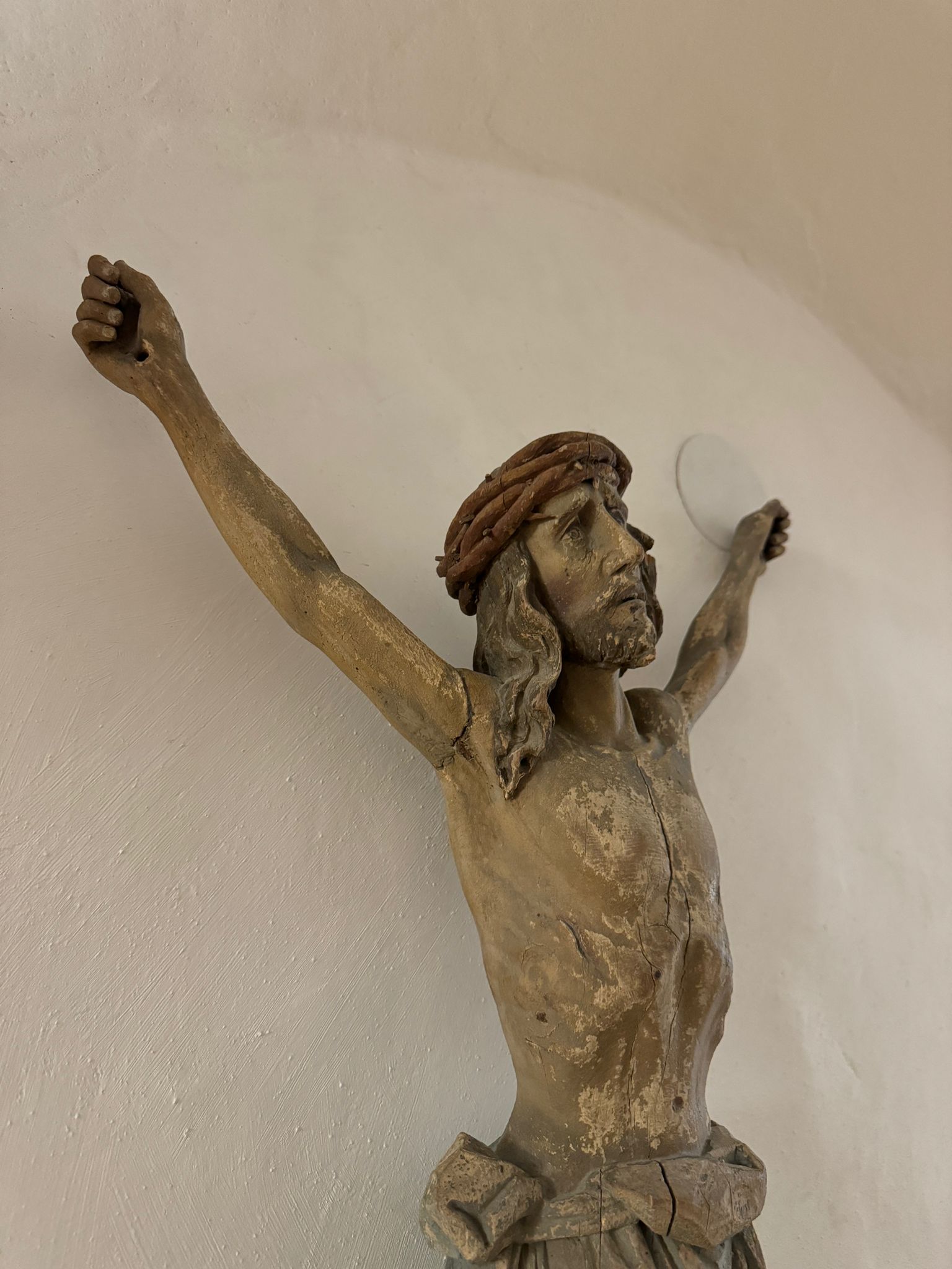 Grödner Christusfigur Holz, geschnitzt
