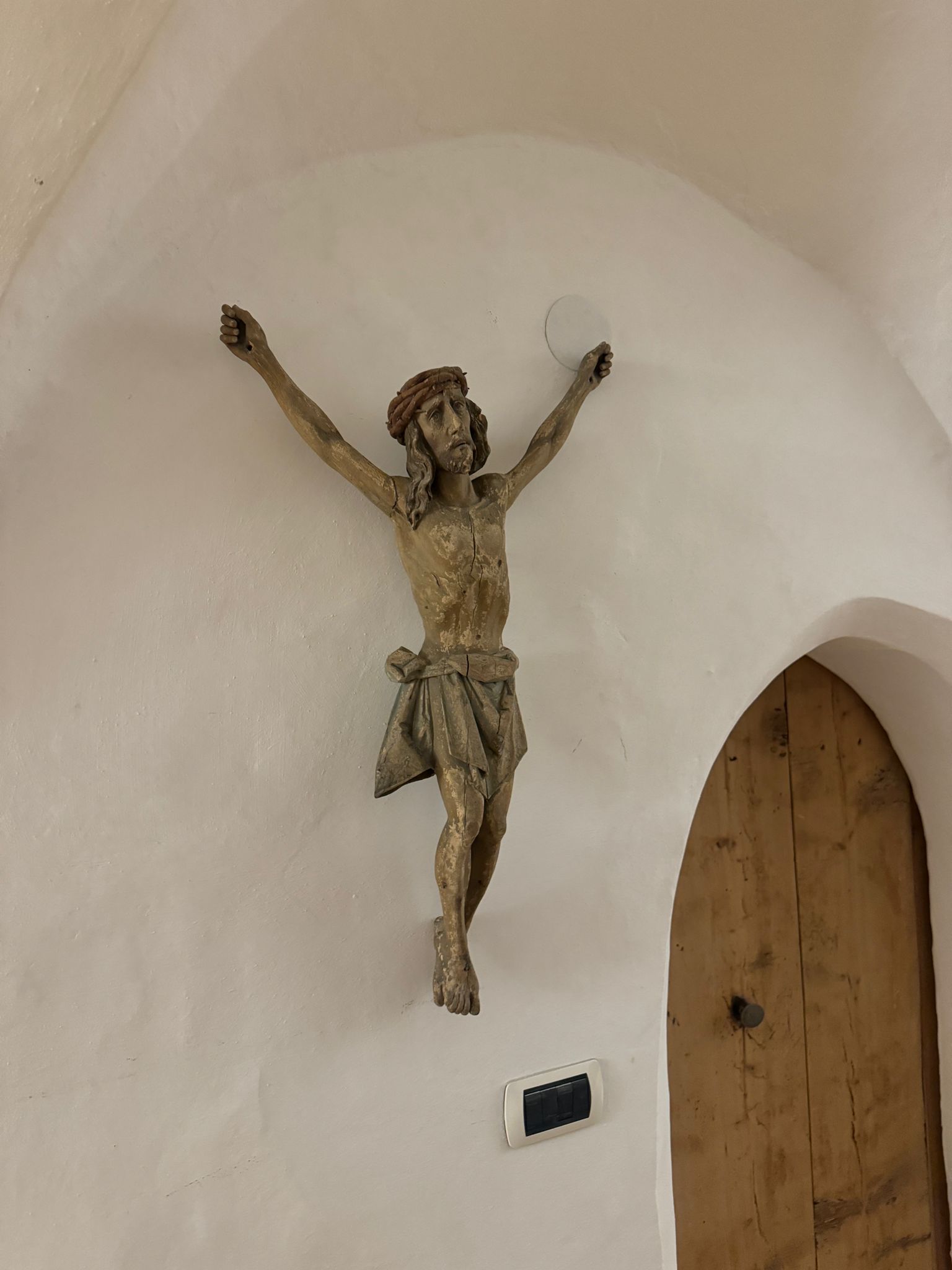 Grödner Christusfigur Holz, geschnitzt