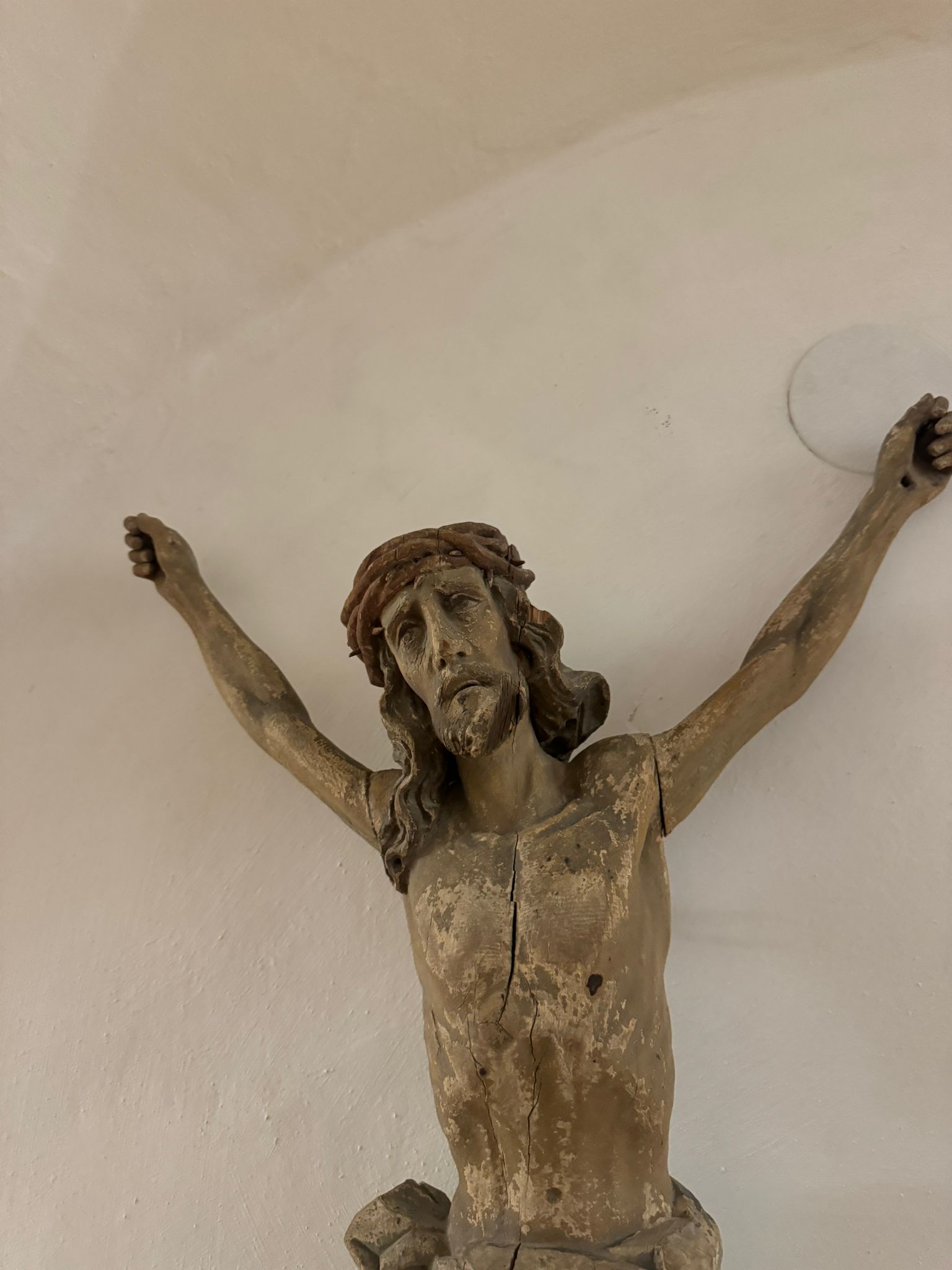 Grödner Christusfigur Holz, geschnitzt