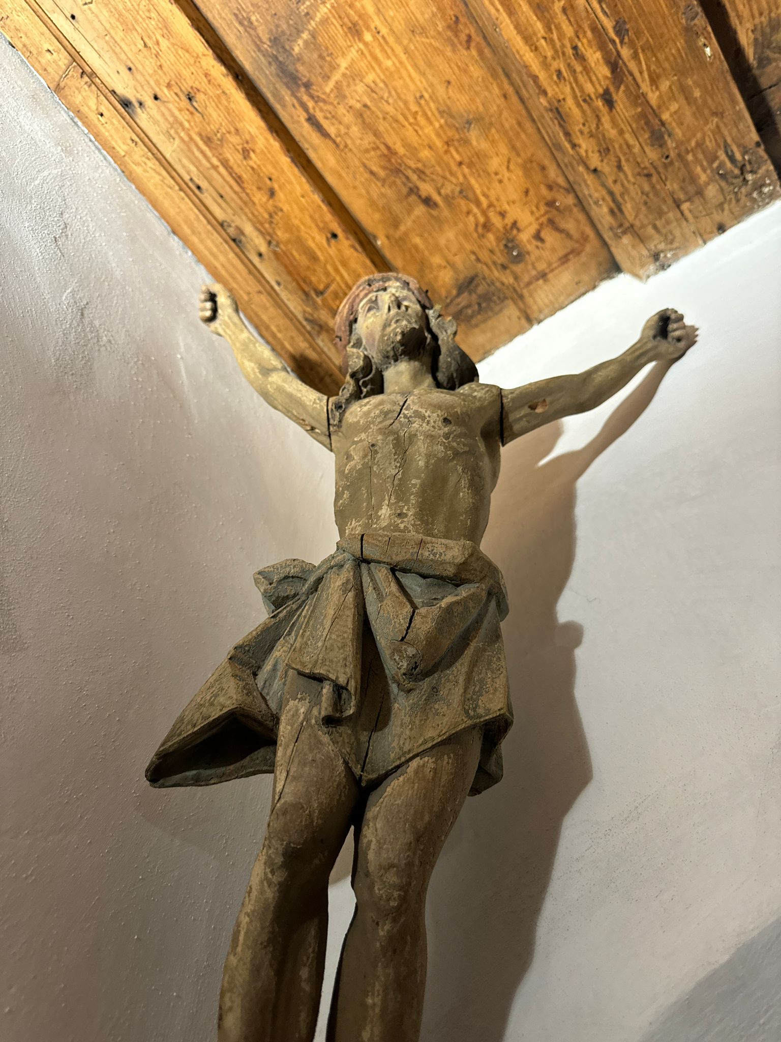 Grödner Christusfigur Holz, geschnitzt