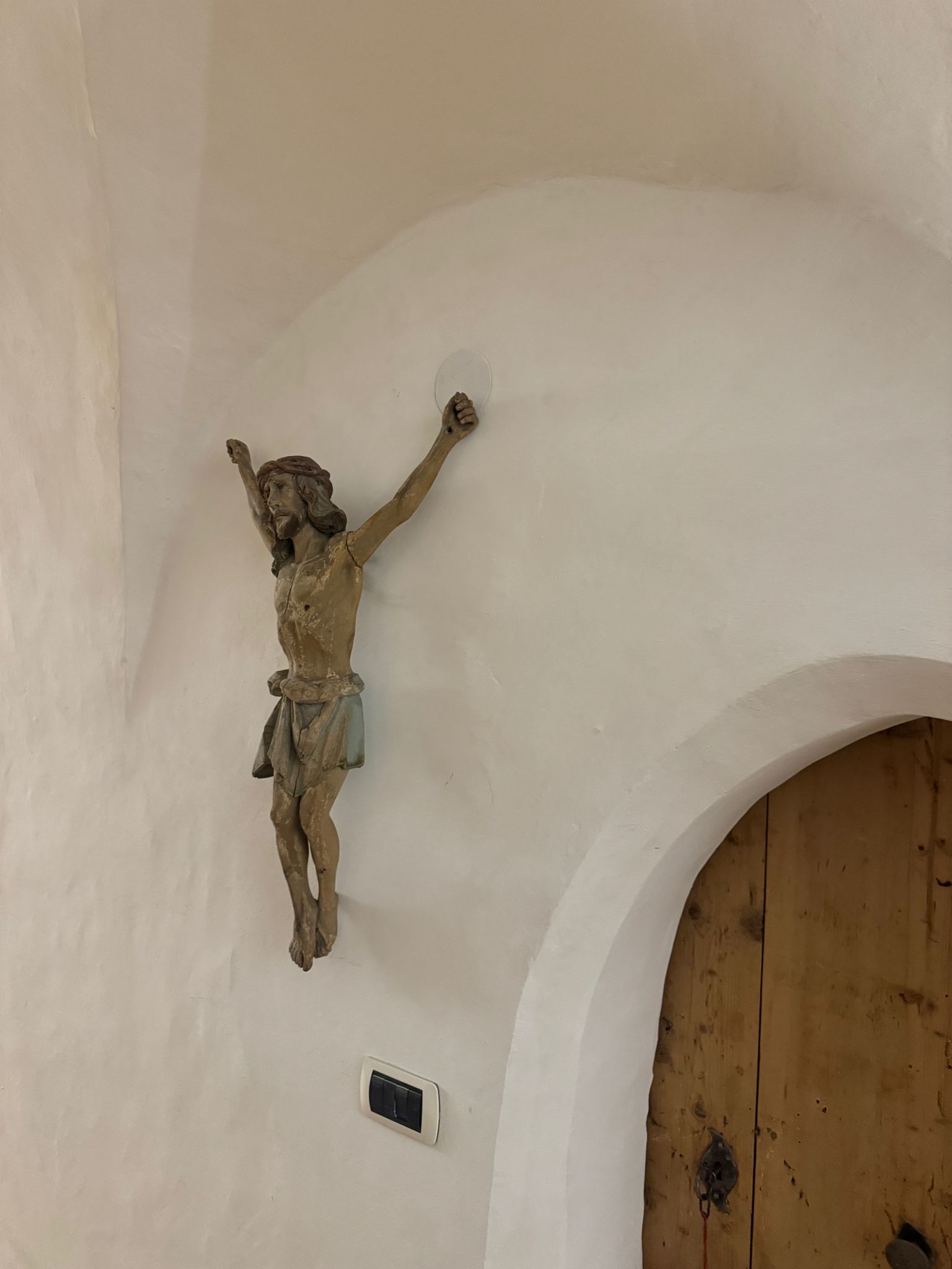Grödner Christusfigur Holz, geschnitzt