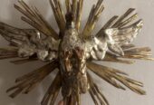 Heilig-Geist-Taube / Strahlenkranz aus Holz – Tirol/Südtirol um 1800