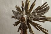 Heilig-Geist-Taube / Strahlenkranz aus Holz – Tirol/Südtirol um 1800
