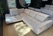 Ecksofa Montana L – modernes Design, tiefer Komfort und elegante Details