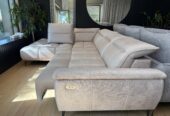 Ecksofa Montana L – modernes Design, tiefer Komfort und elegante Details
