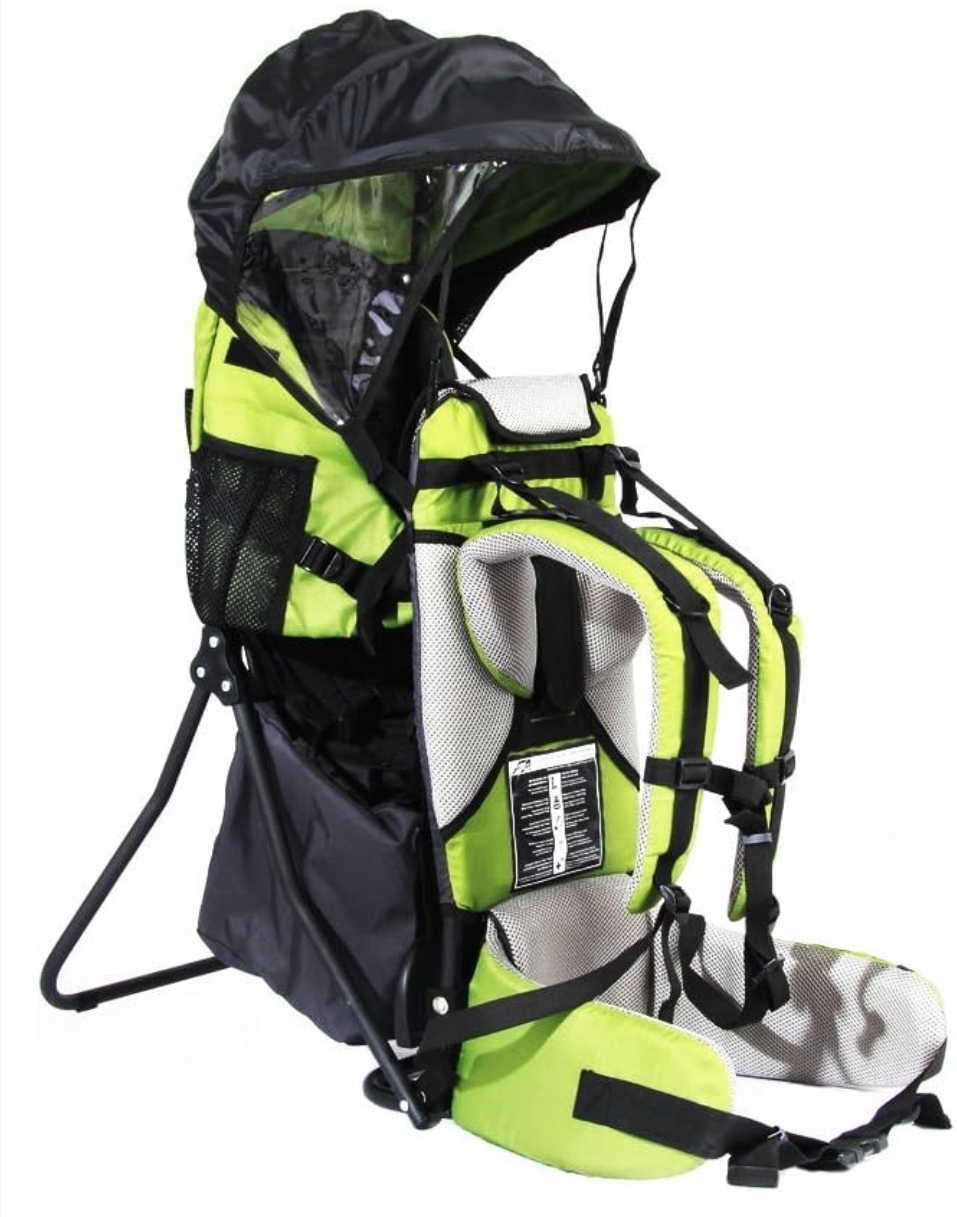 FA Sports Lil Boss Babytrage ergonomisch mit Sonnenschutz