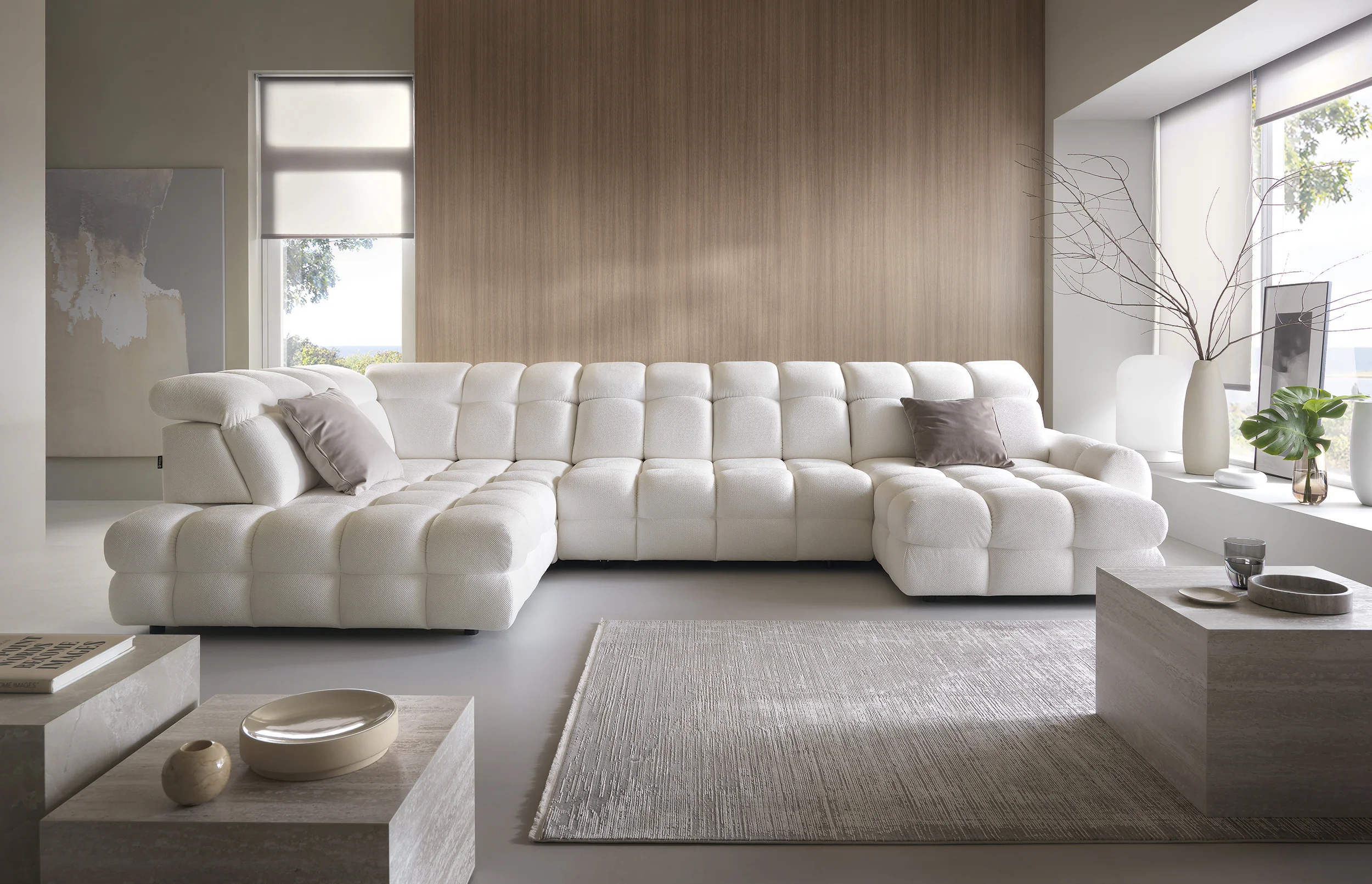 Ecksofa Tollo XL Bubble – maximaler Komfort und modernes Trend-Design