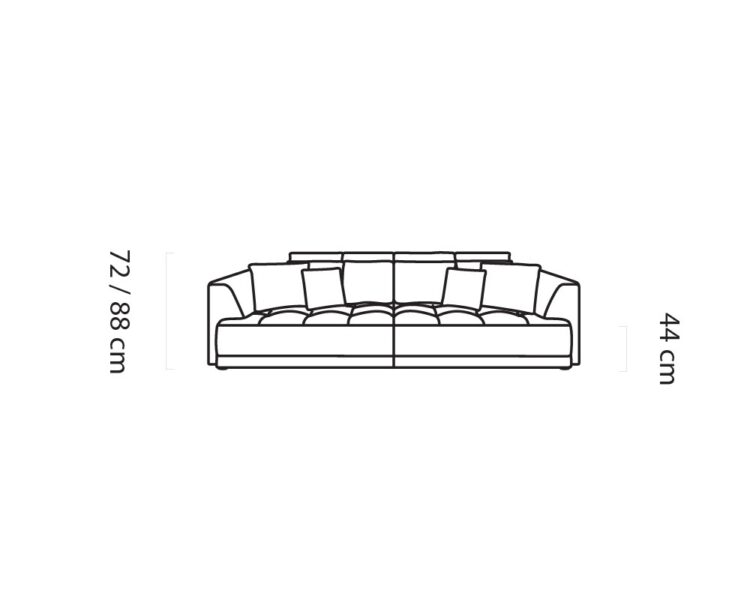 Tiga Big Sofa – moderner Komfort und intelligente Relax-Funktionen