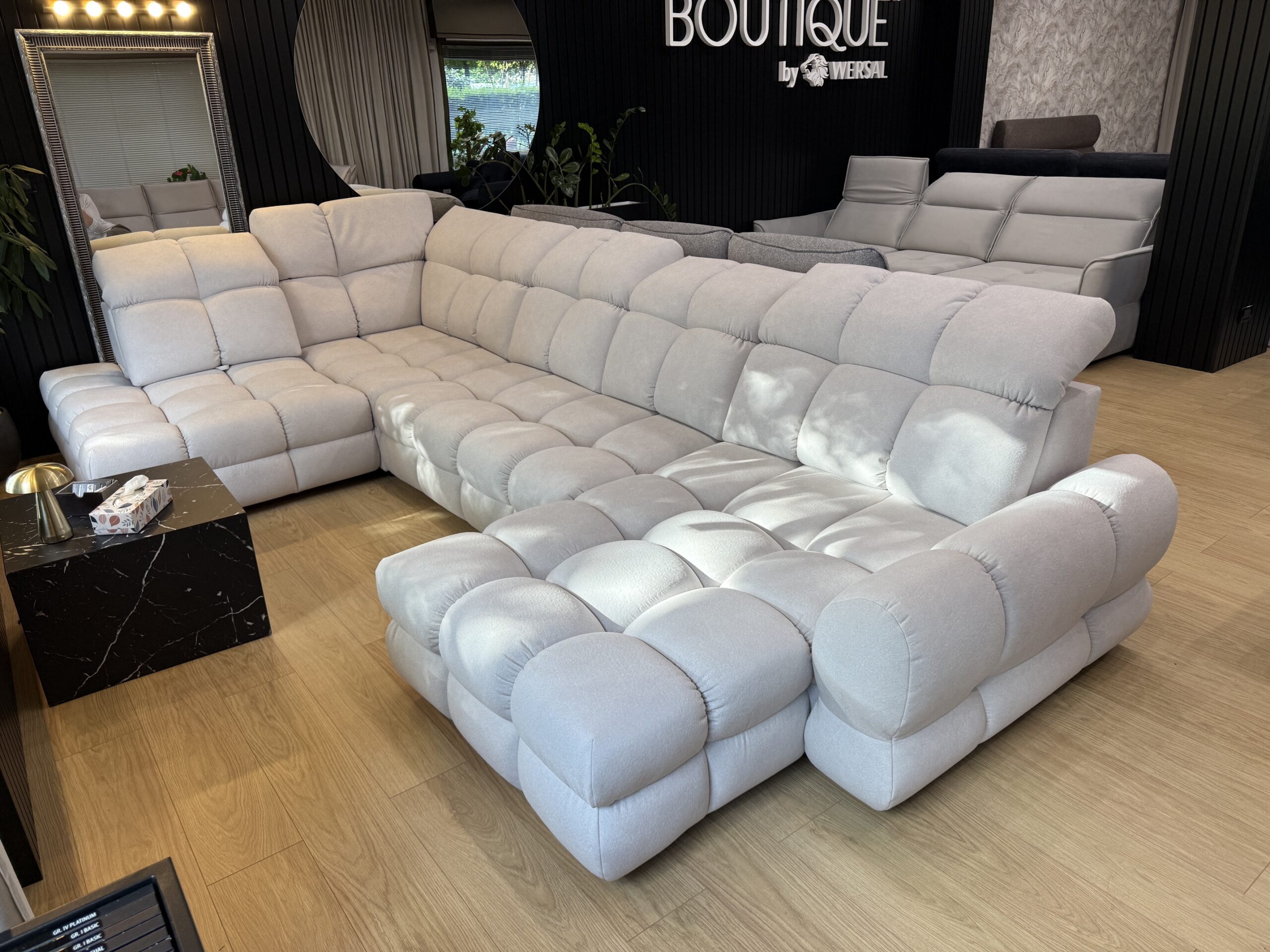 Ecksofa Tollo XL Bubble – maximaler Komfort und modernes Trend-Design