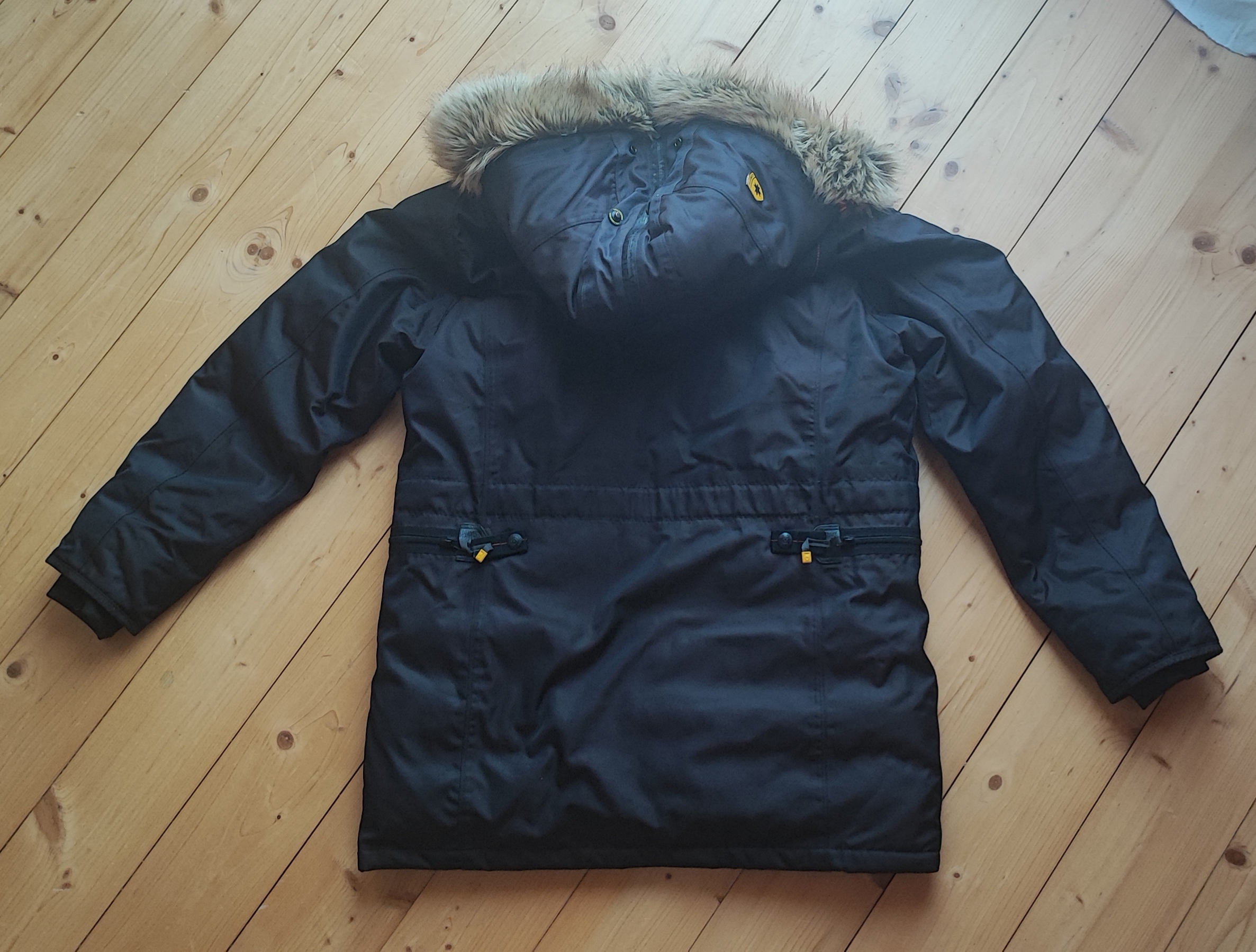 Wellensteyn Seacliff Winterjacke – Herren Gr. L – Schwarz – guter Zustand