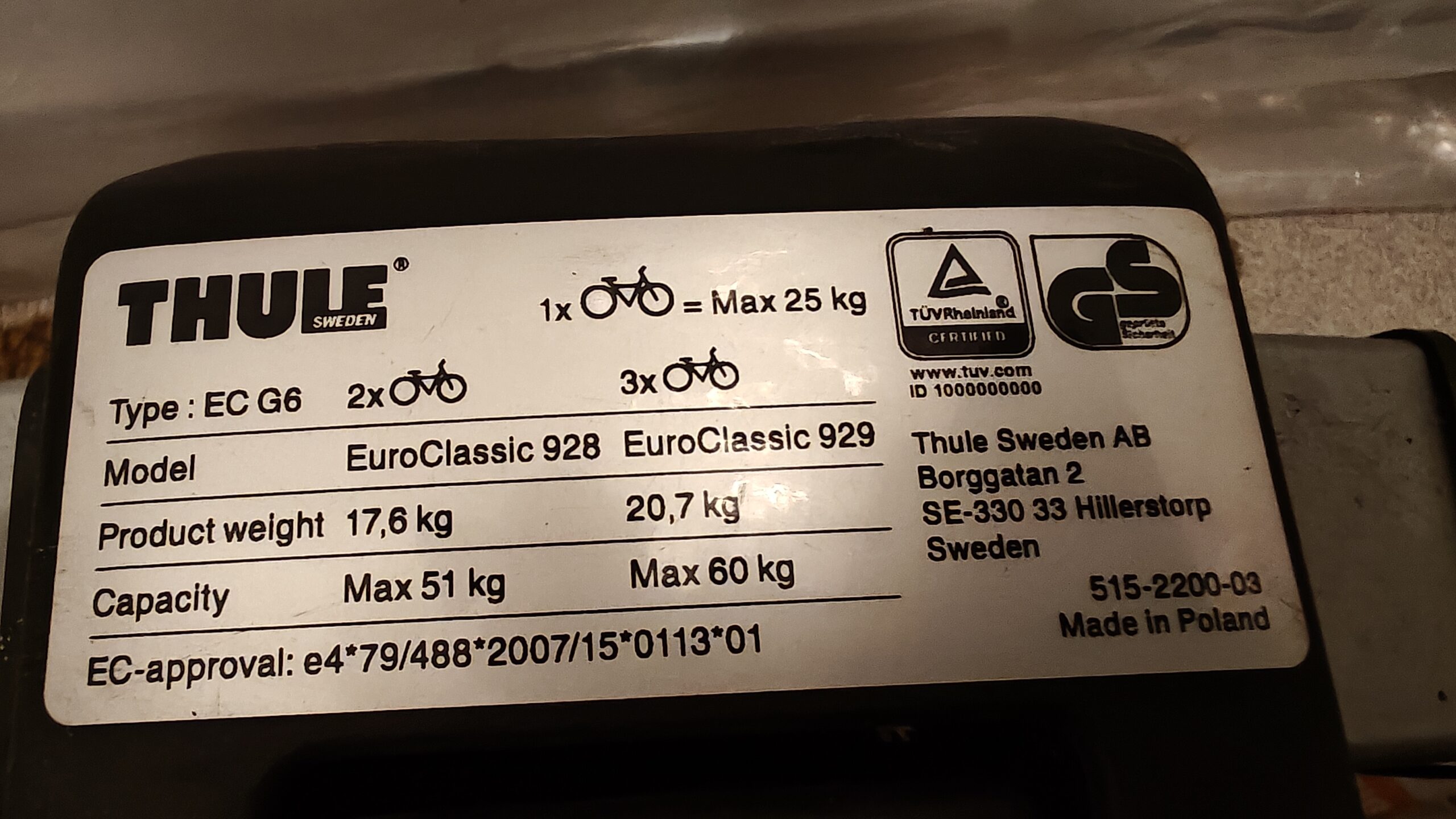 Fahrradträger THULE