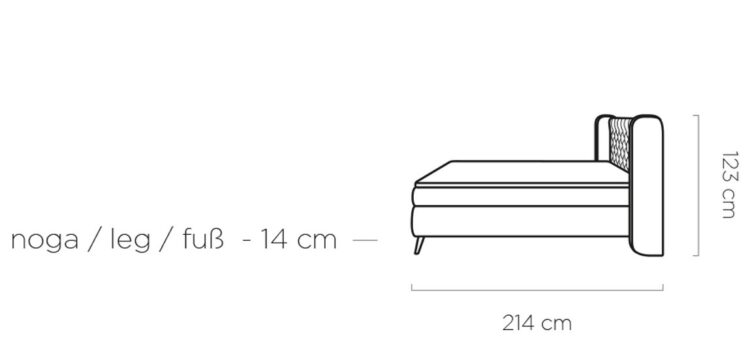 Boxspringbett MADISON 160×200 – sofort verfügbar | Elegantes Design & maximaler Schlafkomfort
