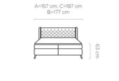 Boxspringbett MADISON 160×200 – sofort verfügbar | Elegantes Design & maximaler Schlafkomfort