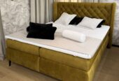 Boxspringbett MADISON 160×200 – sofort verfügbar | Elegantes Design & maximaler Schlafkomfort