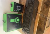 Gaming-Set: Tastatur, Maus & Headset