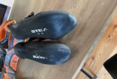 Kletterschuhe, Karabiner & Sicherungsgerät