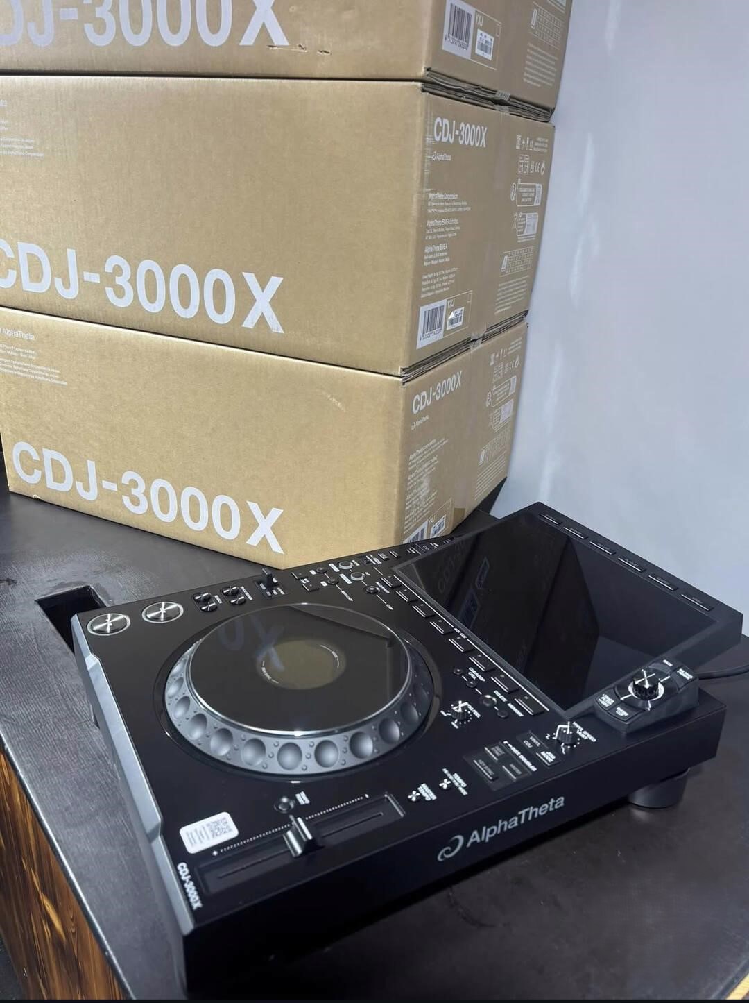 AlphaTheta XDJ-AZ, AlphaTheta OMNIS-DUO, Pioneer DJ OPUS-QUAD, Pioneer DJ XDJ-RX3, Pioneer XDJ-XZ, Pioneer DJ DDJ-FLX10, AlphaTheta CDJ-3000X, Pioneer CDJ-3000