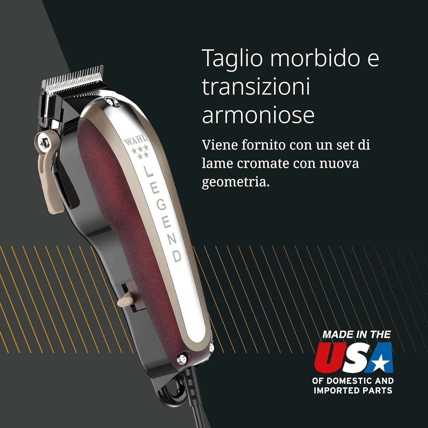 Wahl Legend, Tagliacapelli Professionale.Professioneller Clipper.Haarschneider.