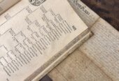 Hochwertiges Konvolut, großes antikes Wappenbuch, Pergament mit intakter Siegelkapsel und Wappen u.m.