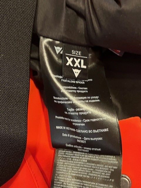 Dainese Skihosen xxl Herren – ungetragen