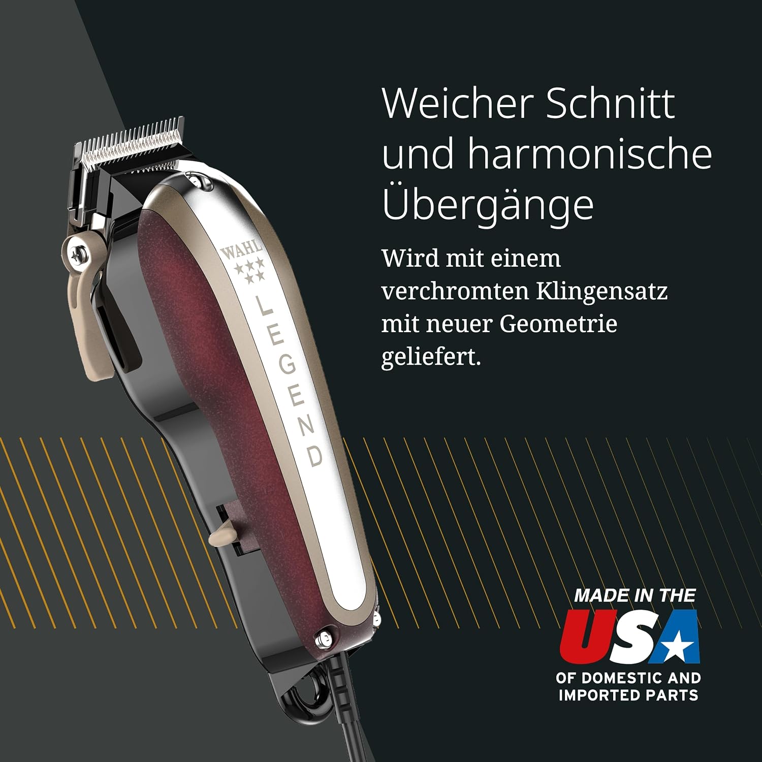 Wahl Legend, Tagliacapelli Professionale.Professioneller Clipper.Haarschneider.