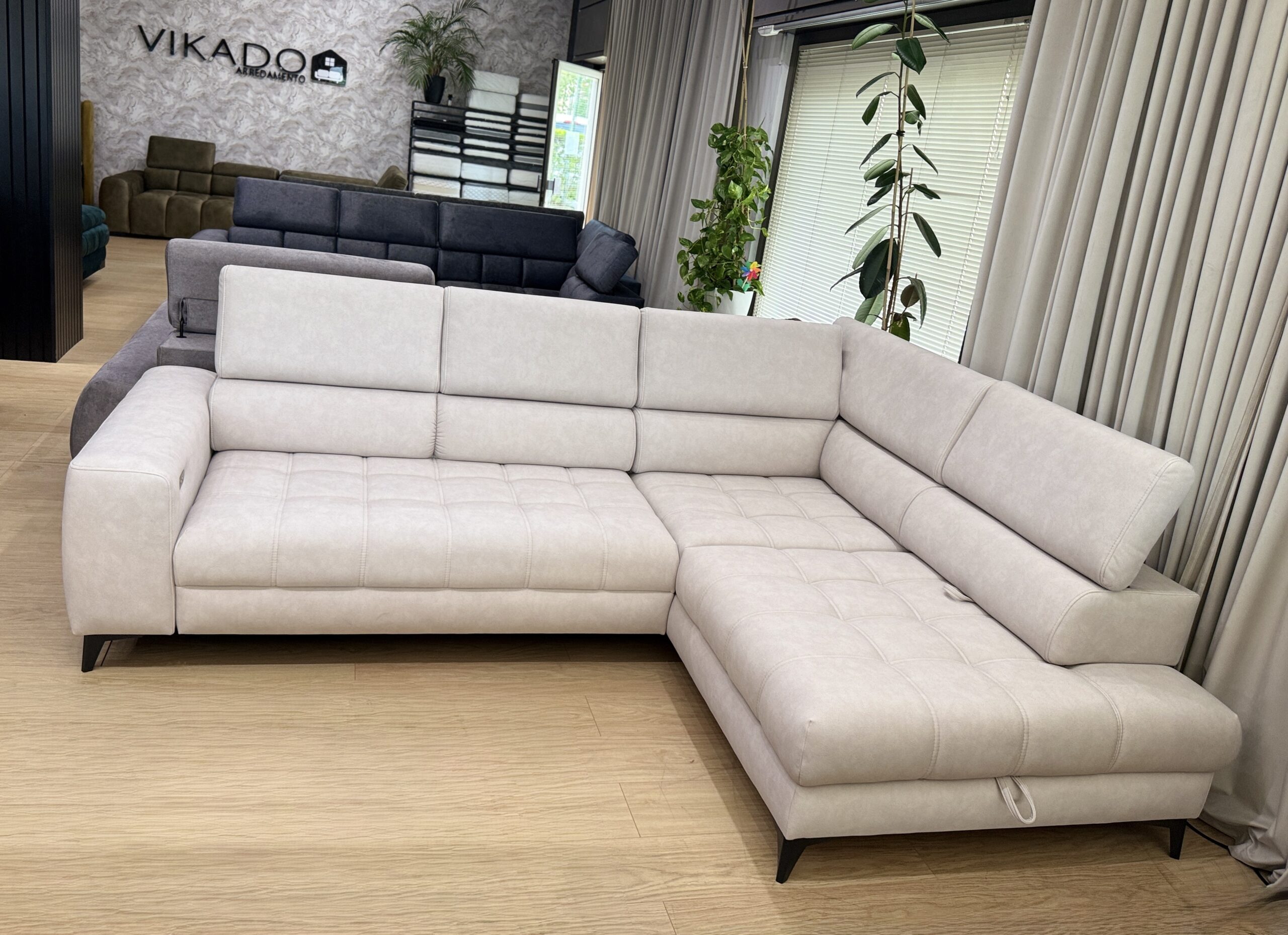 BAGGIO Ecksofa mit Relaxfunktion – sofort verfügbar
