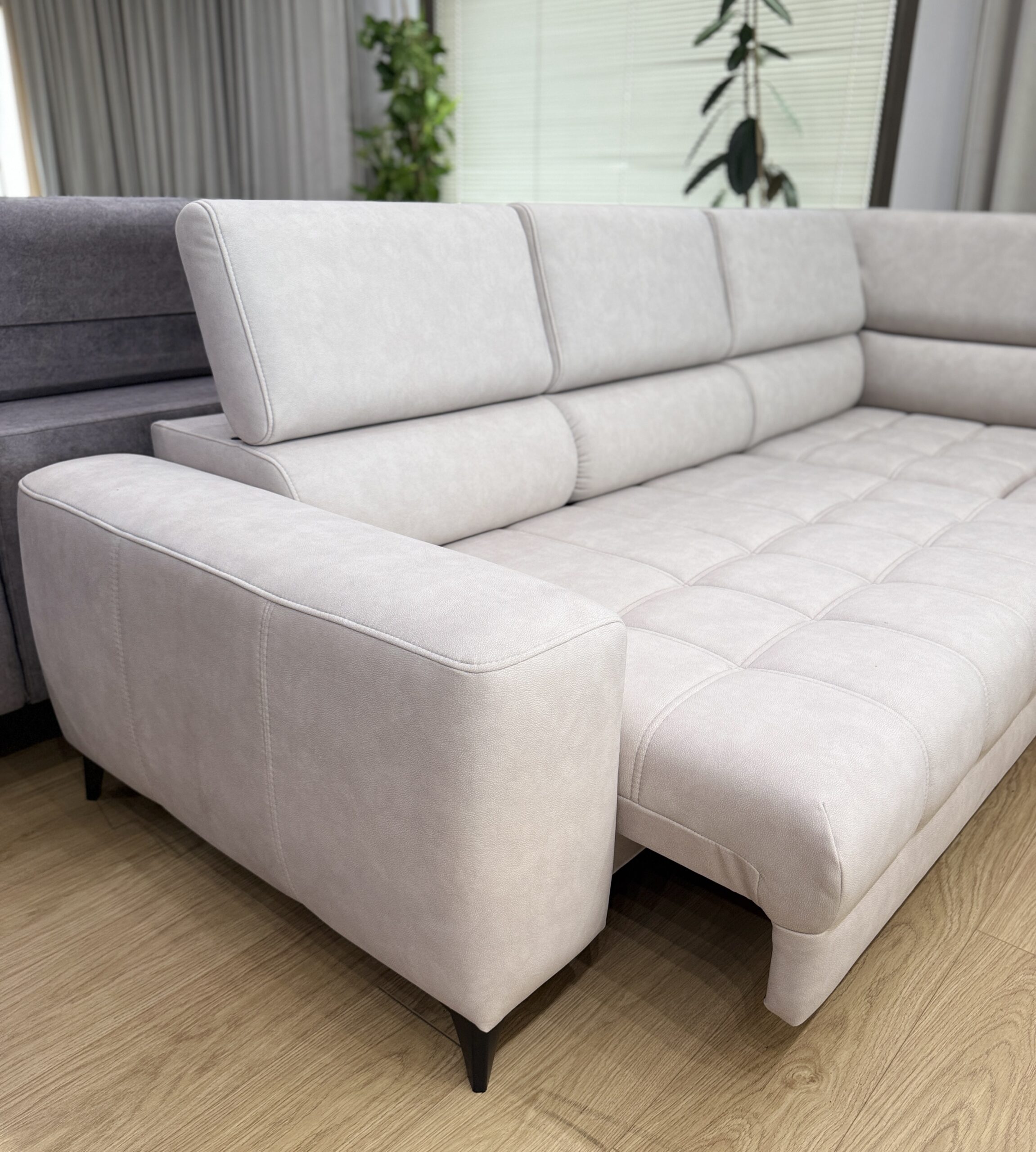BAGGIO Ecksofa mit Relaxfunktion – sofort verfügbar