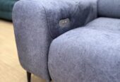 Modernes Ecksofa mit elektrischer Sitztiefenverstellung – sofort verfügbar