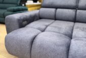 Modernes Ecksofa mit elektrischer Sitztiefenverstellung – sofort verfügbar