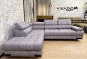 Ecksofa SELVA mit Schlaffunktion & Stauraum – sofort verfügbar