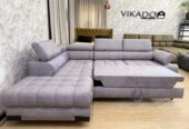 Ecksofa SELVA mit Schlaffunktion & Stauraum – sofort verfügbar