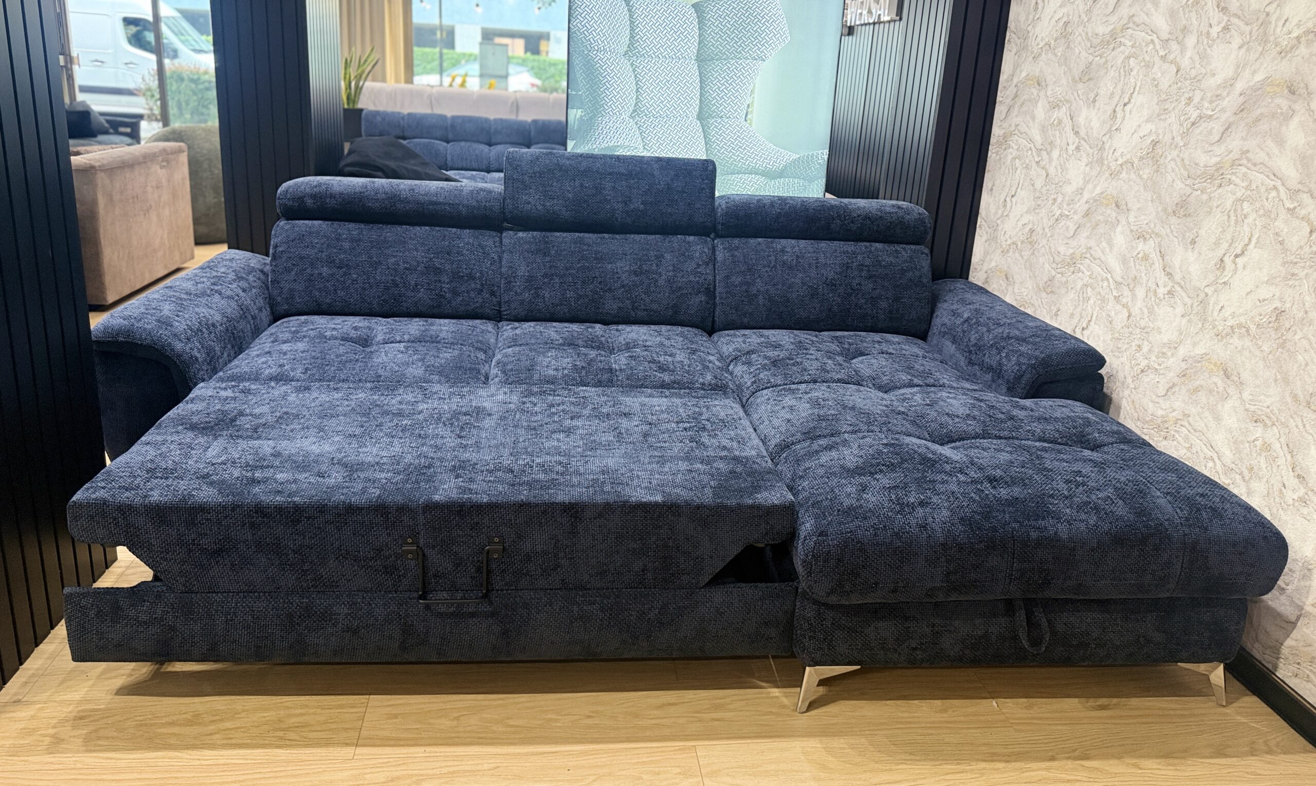 Ecksofa LUGANO mit Bett & Stauraum – 268×174 cm – 1.400 €
