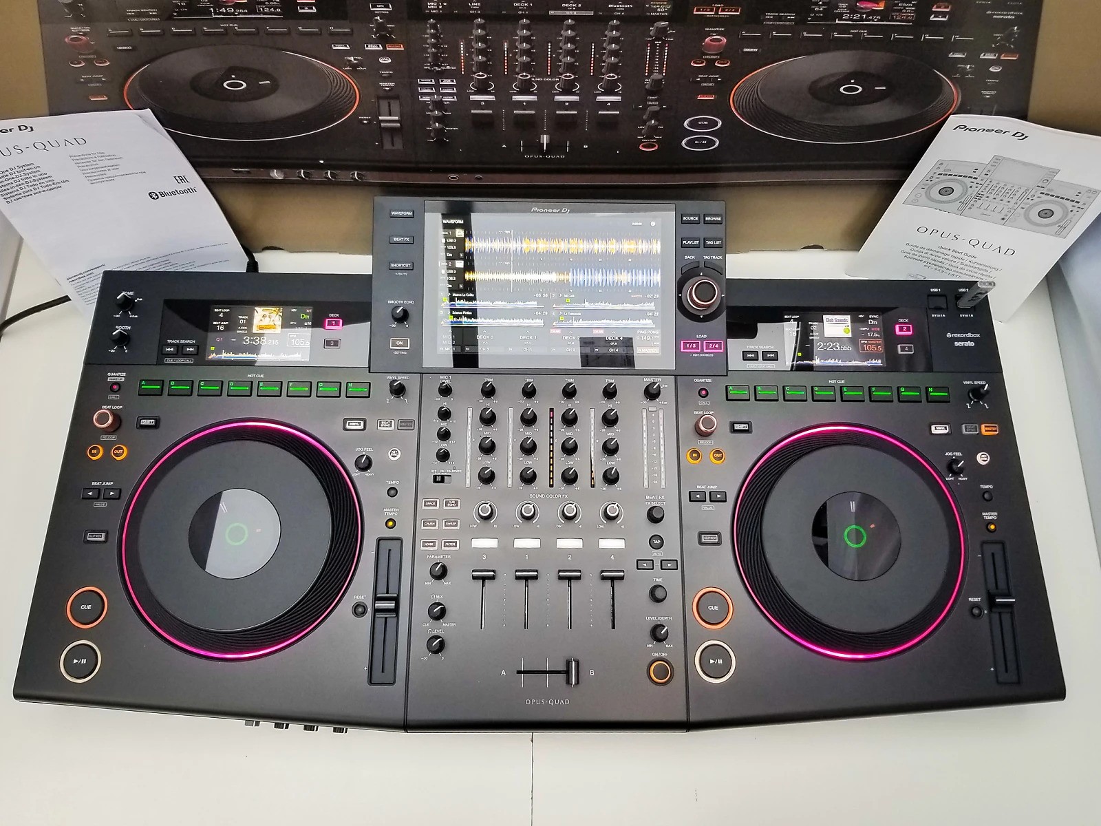 AlphaTheta XDJ-AZ, AlphaTheta OMNIS-DUO, Pioneer DJ OPUS-QUAD, Pioneer DJ XDJ-RX3, Pioneer XDJ-XZ, Pioneer DJ DDJ-FLX10, AlphaTheta CDJ-3000X, Pioneer CDJ-3000