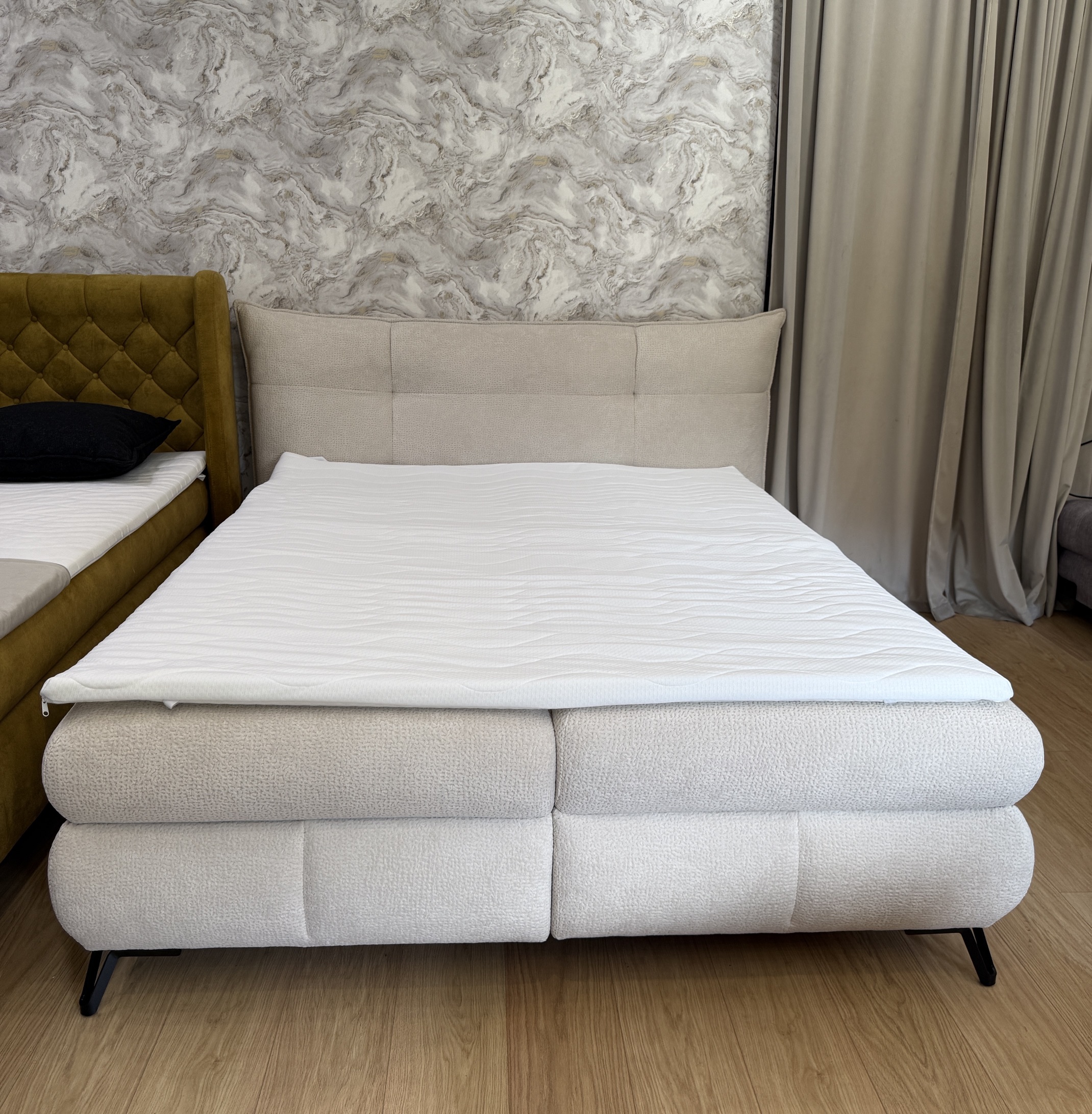 LENA Boxspringbett 160×200 mit Bettkasten – sofort verfügbar