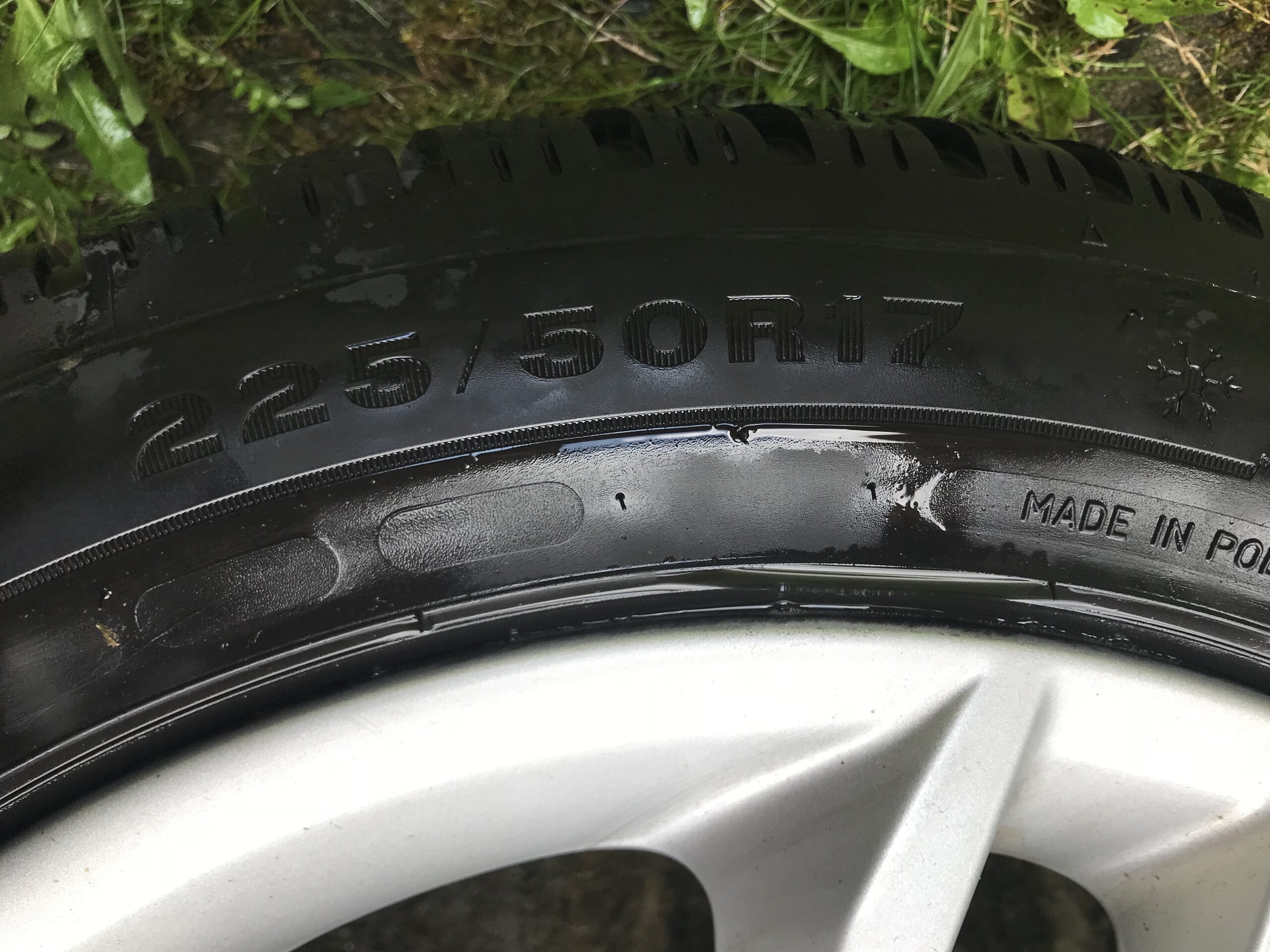4x Original BMW 17 Zoll Alufelgen mit Dunlop Winterreifen – 225/50 R17 / 4x Cerchi in lega originali BMW da 17″ con pneumatici invernali Dunlop – 225/50 R17
