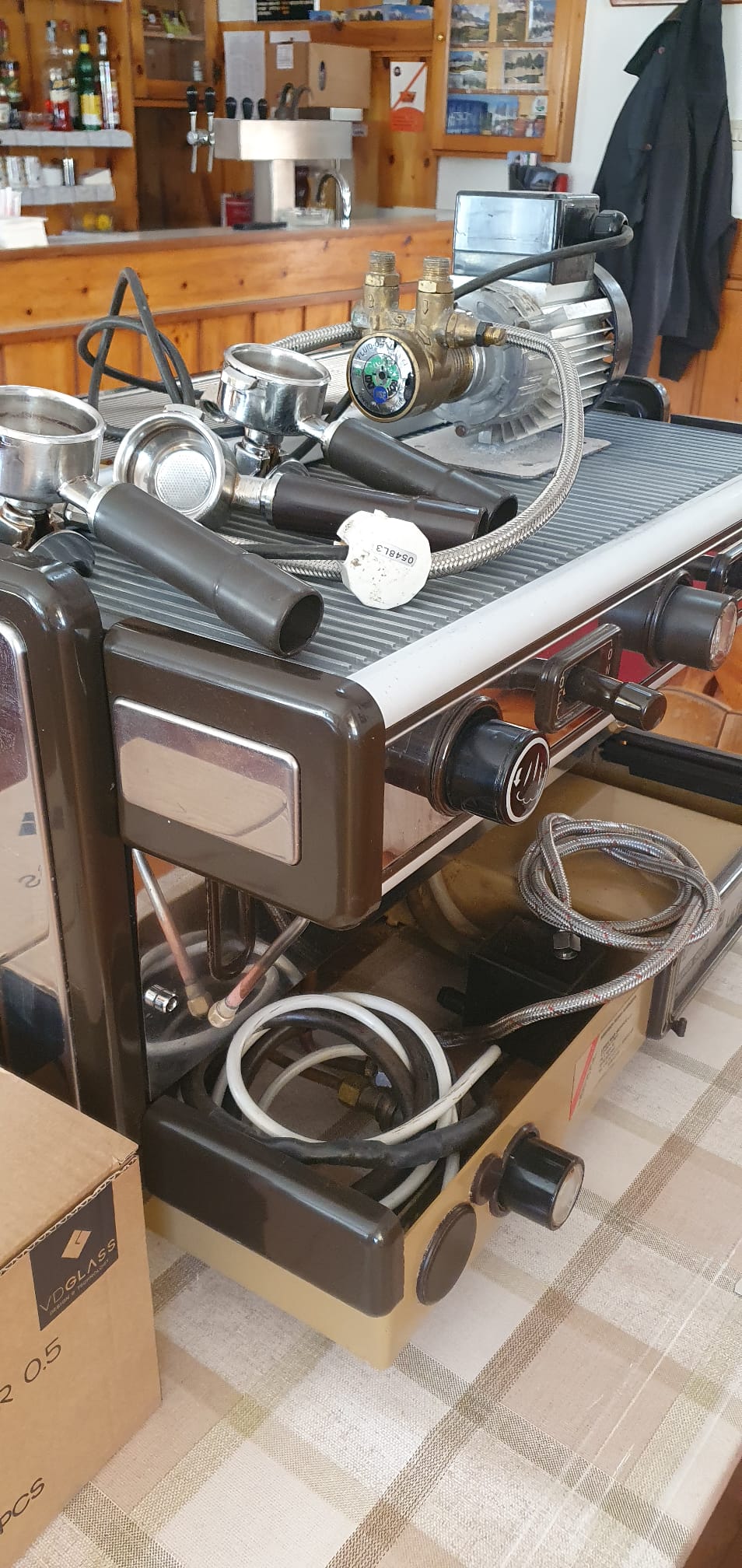 Professionelle Kaffeemaschine