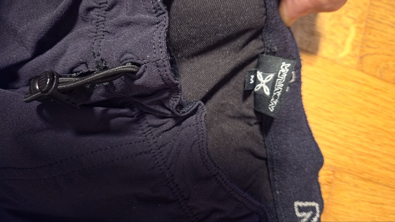 Montura Outdoor- / Wanderhose Herren – Schwarz / Dunkelgrau – Pantaloni da Montagna / Trekking